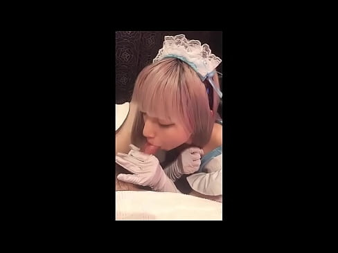 ❤️ Ídolo xaponés [mayuka], traxe de criada francesa, parte 1, mamada e masturbación con loción ️❌ Vídeo de puta  a nós gl.amourpassionfever.ru ❌